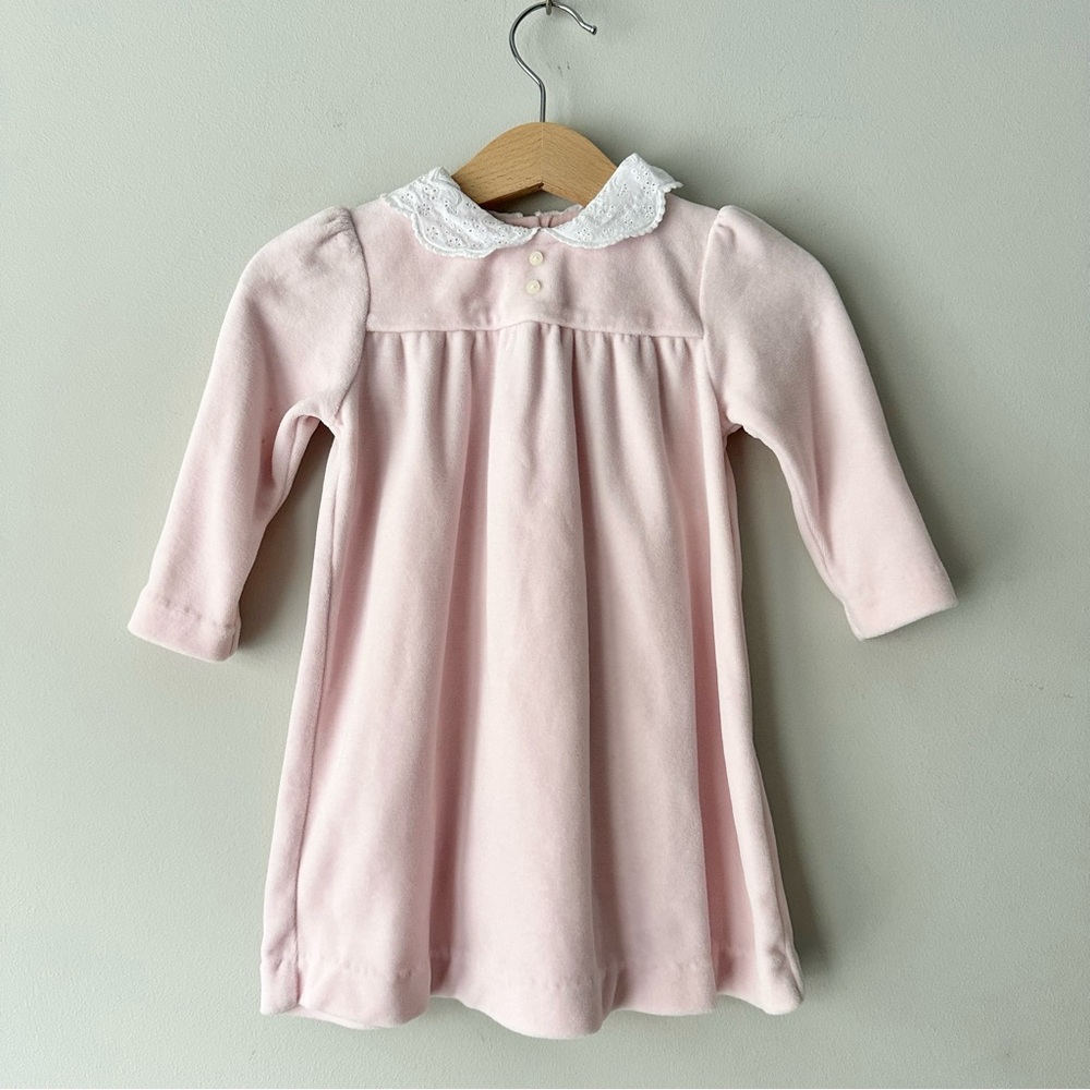 Ralph Lauren Eyelet Collar Dress